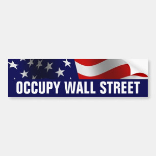 Occupy Wall Street Bumper Sticker