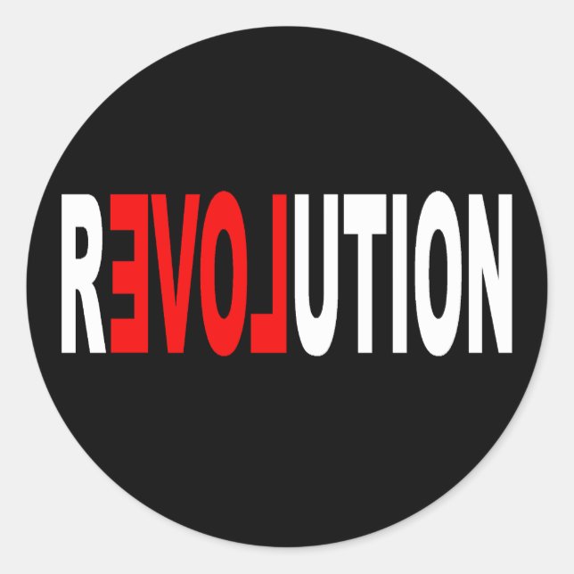 Occupy Wall Street Classic Round Sticker (Front)