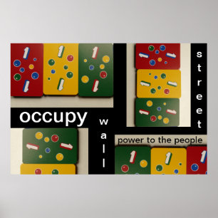 occupy wall street power to the people poster