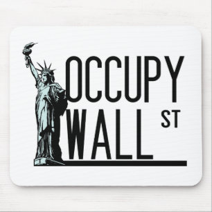 Occupy Wall Street -Statue of Liberty Mouse Pad