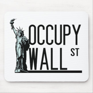 Occupy Wall Street -Statue of Liberty Mouse Pad