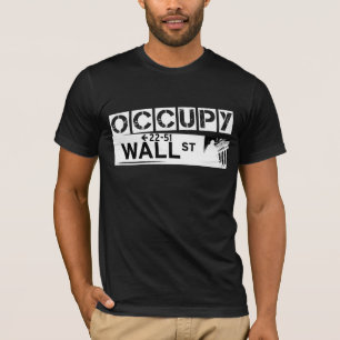 Occupy Wall Street T-Shirt - Black