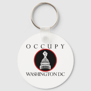 Occupy Washington DC Key Ring