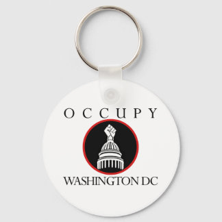 Occupy Washington DC Key Ring