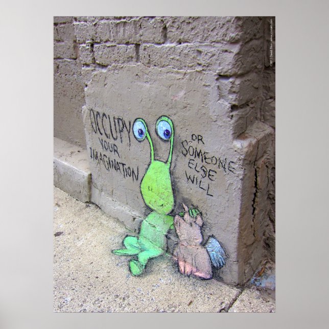 occupy your imagination! poster (Front)