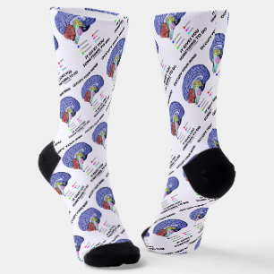 Occupy Your Mind It Gives You Something To Do Socks