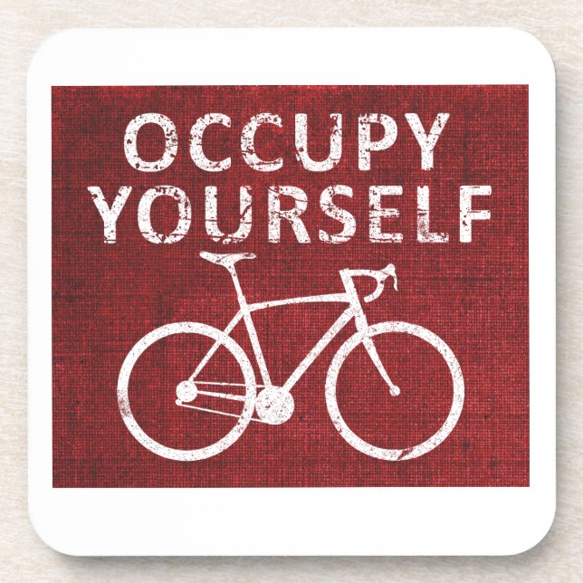 Occupy Yourself Coaster (Front)