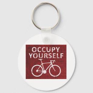Occupy Yourself Key Ring