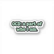 OCD: a part of who I am Green OCD 