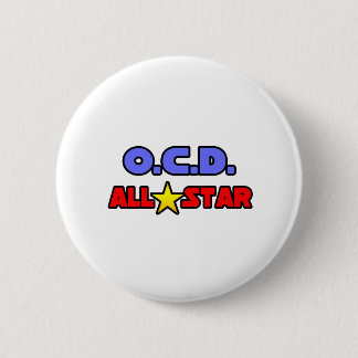 OCD All Star 6 Cm Round Badge