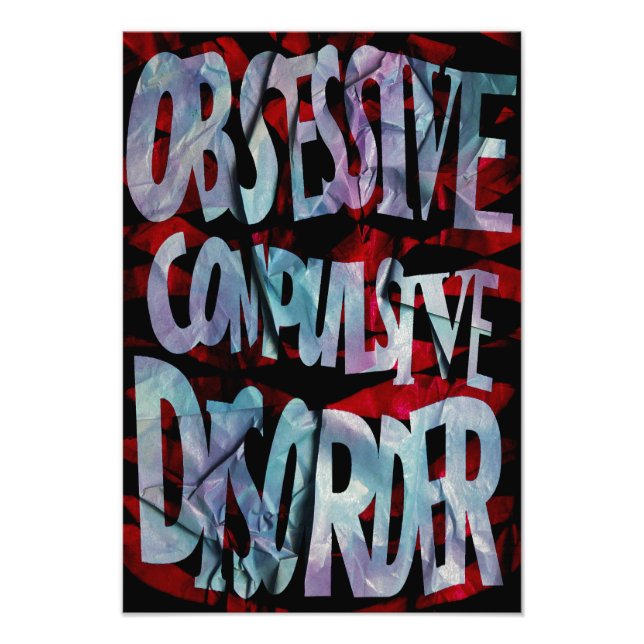 OCD Awareness, Colour Theory Poster (Textured) (Front)