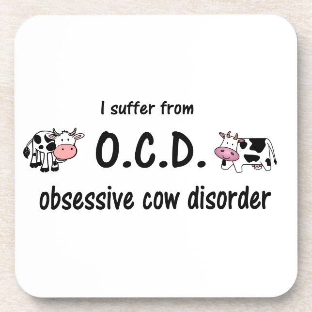 OCD Cow Coaster (Front)