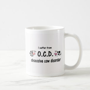 OCD Cow Coffee Mug
