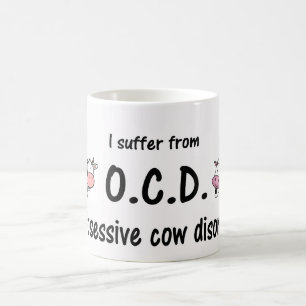 OCD Cow Coffee Mug