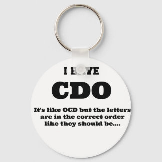 OCD - KEY RING