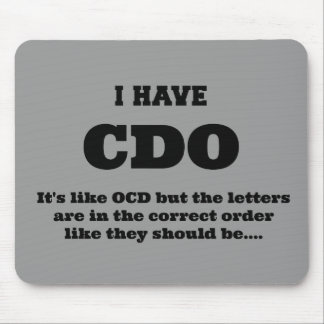 OCD - MOUSE PAD