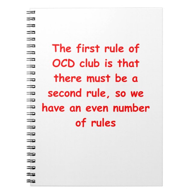 ocd notebook (Front)