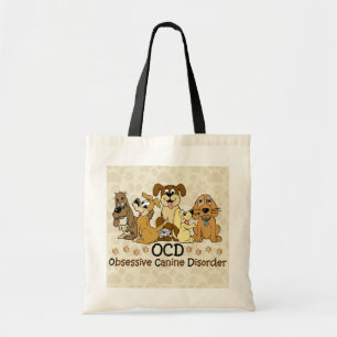 OCD Obsessive Canine Disorder Tote Bag