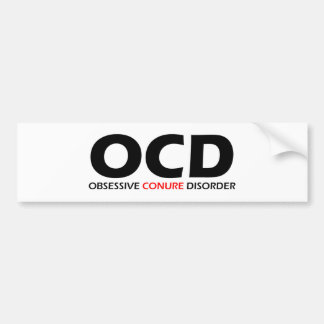 OCD - Obsessive Conure Disorder Bumper Sticker