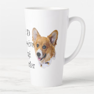 OCD: Obsessive Corgi Disorder Latte Mug