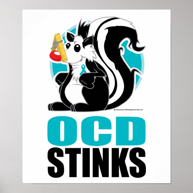 OCD Stinks Poster (Front)