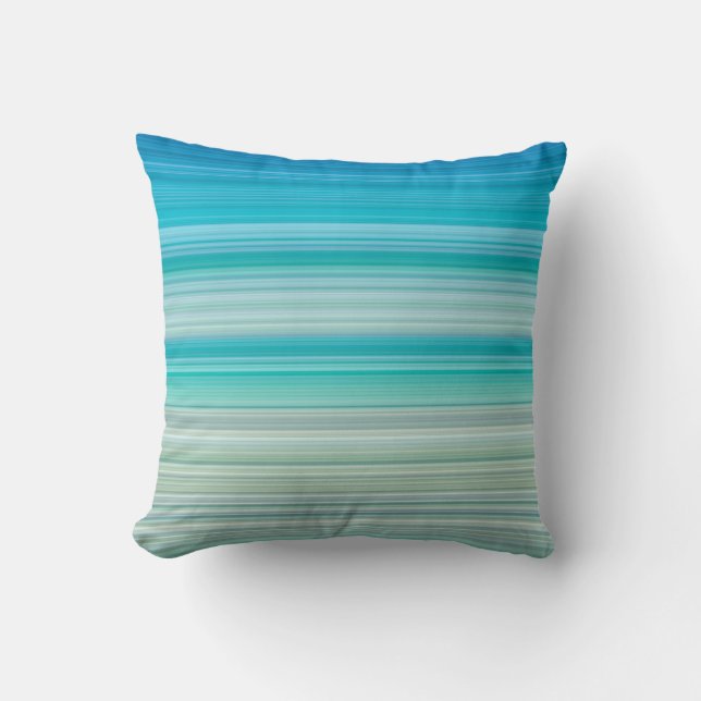 Ocean Abstract Cushion (Front)
