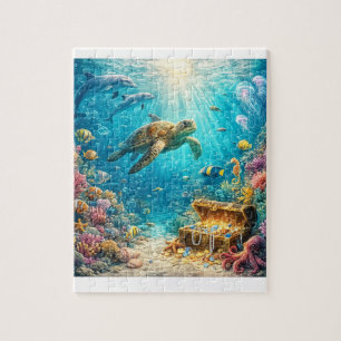 Ocean Adventure – Colourful Underwater World Puzzl Jigsaw Puzzle