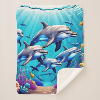Ocean Adventure Throw Blanket