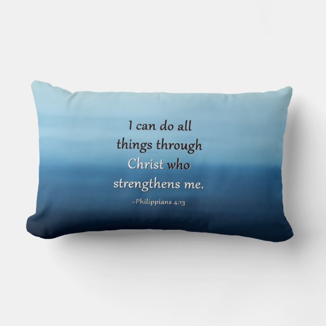 Ocean Air Scripture Pillow (Front)