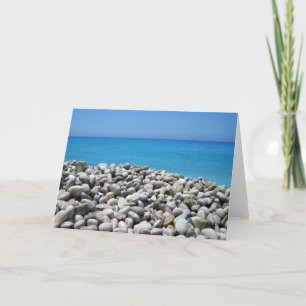 Ocean and Peebles Vacation Note Card