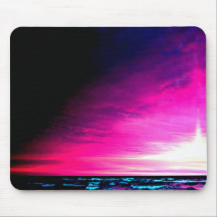 Ocean and Sunset Colourful and Peaceful Mouse Pad