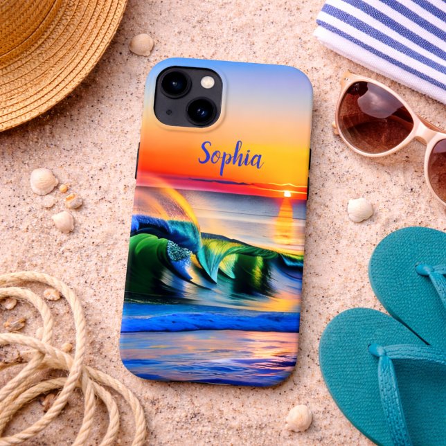 Ocean at Sunset Signature  Case-Mate iPhone Case (Creator Uploaded)