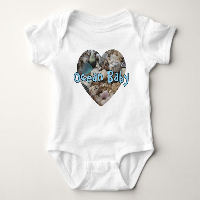 Ocean Baby Baby Outfit Bodysuit (Front)