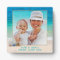 Ocean Background Seashells Standing Photo Frame