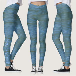 Ocean Bay Water Flow 0869 Leggings