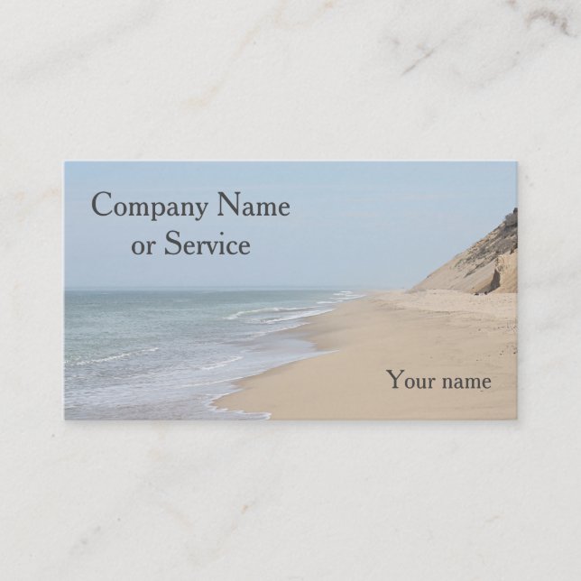 Ocean Beach Business Card (Front)