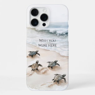 Ocean Beach Coast Sea Turtles iPhone 16 Pro Max Case