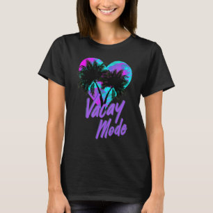 Ocean Beach Heart Love Graphic Summertime T-Shirt