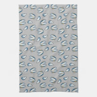 Ocean Beach Mussel Shells- Grey