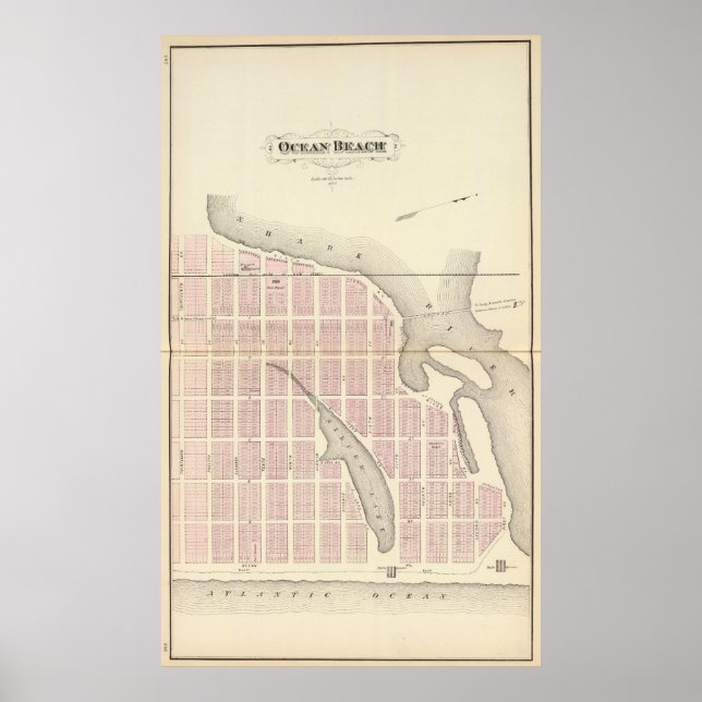 Ocean Beach, New Jersey Poster (Front)