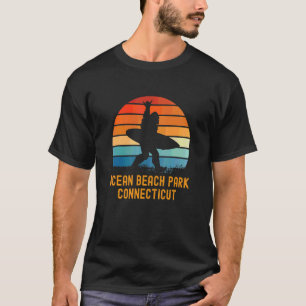 Ocean Beach Park Connecticut Sasquatch Souvenir T-Shirt