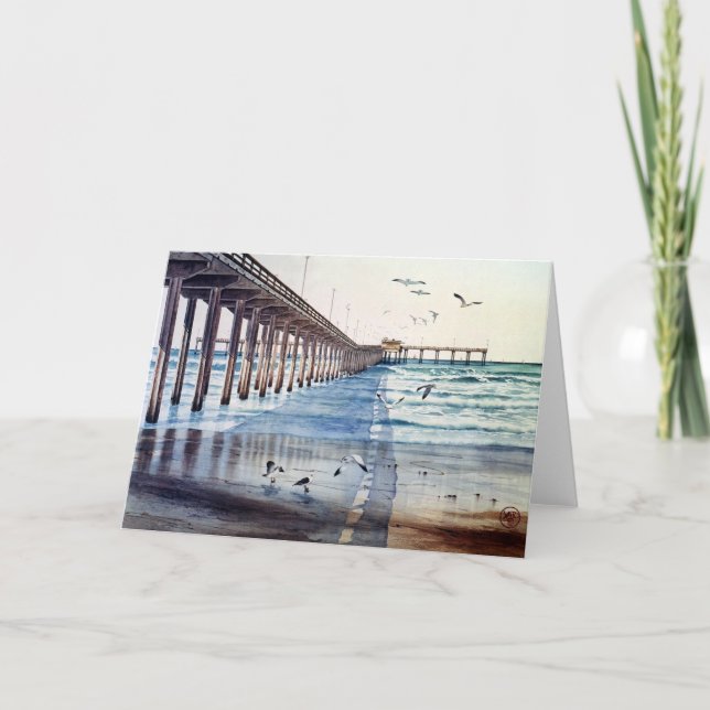 OCEAN BEACH PIER CARD (Front)