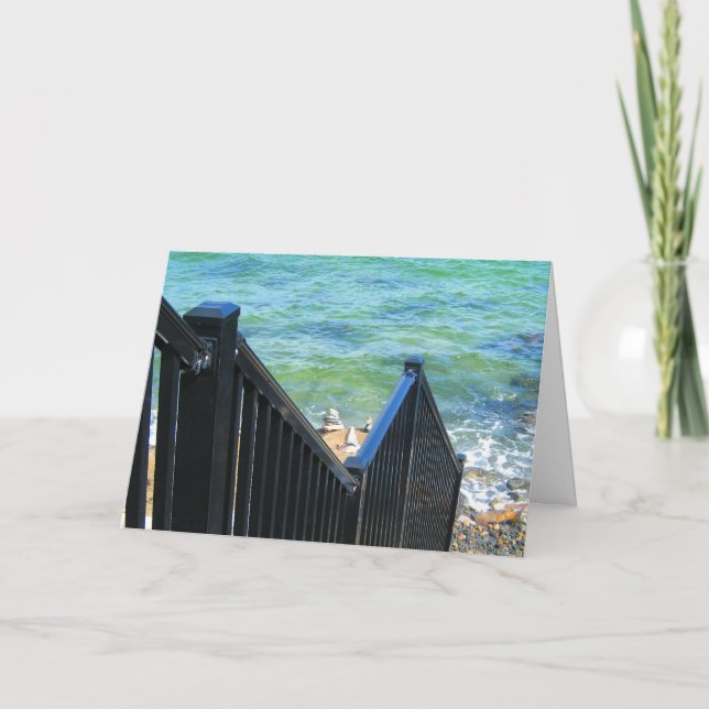 Ocean Beach Railing Card (Front)