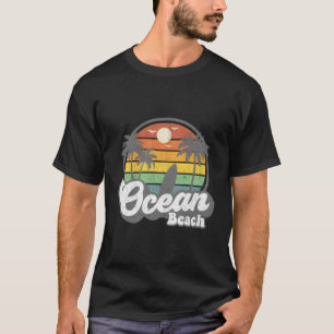 Ocean Beach San Diego Vacation California Beach T-Shirt