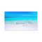 Ocean Beach Sea Travel Aqua Blue Modern