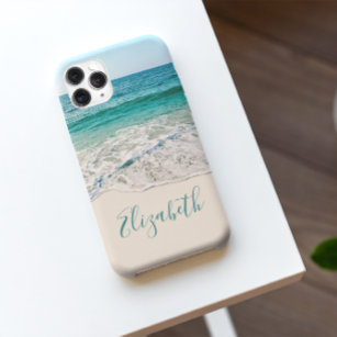 Ocean Beach Shore to Add Your Name Barely There iPhone 5 Case