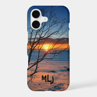 Ocean Beach Sunset Personalised iPhone Case