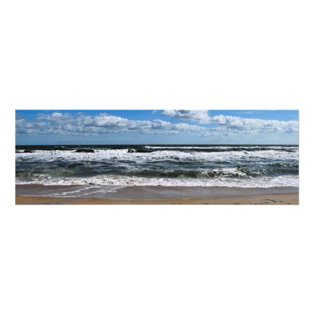 Ocean Beach Surf Photo Print (Front)
