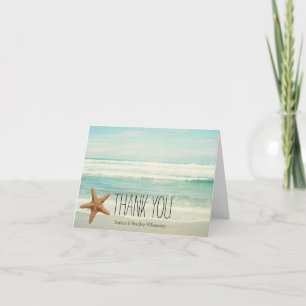 Ocean Beach Thank you Card