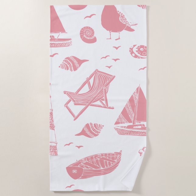 Ocean Beach Towel (Front)
